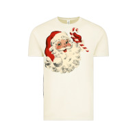 Vintage Arctic santa vintage face Vintage Tee - minhPixels