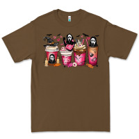 Cacao Scream Coffee Cups Premium Tee - MaliasSmallBusiness