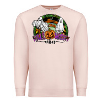 Pale Pink halloween vibes Premium Sweatshirt - SublimationCraftShop