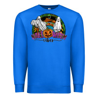 True Royal halloween vibes Premium Sweatshirt - SublimationCraftShop