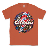 Copper Western Merica Patriotic Classic Tee - LillyAllenDesigns