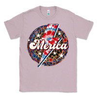 Lilac Western Merica Patriotic Classic Tee - LillyAllenDesigns