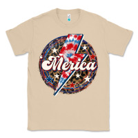 Mushroom Western Merica Patriotic Classic Tee - LillyAllenDesigns