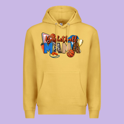Basketball Mama Premium Hoodie Designed By Fadigitalartstudio