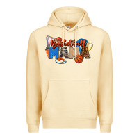 Pina Colada basketball mama Premium Hoodie - FaDigitalArtStudio