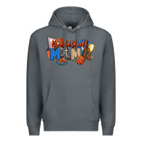 Rock basketball mama Premium Hoodie - FaDigitalArtStudio