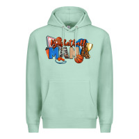 Seafoam basketball mama Premium Hoodie - FaDigitalArtStudio