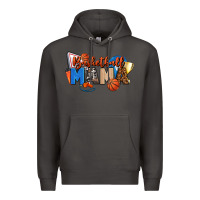 Smoke basketball mama Premium Hoodie - FaDigitalArtStudio