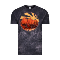 Cloud Black Retro Vintage Sedona Arizona Hiking Sunset Dawn Gift Vintage Tee - minhPixels