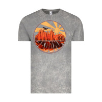 Cloud Rock Retro Vintage Sedona Arizona Hiking Sunset Dawn Gift Vintage Tee - minhPixels