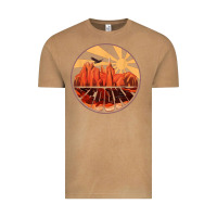 Vintage Camel Retro Vintage Sedona Arizona Hiking Sunset Dawn Gift Vintage Tee - minhPixels