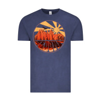 Vintage Denim Retro Vintage Sedona Arizona Hiking Sunset Dawn Gift Vintage Tee - minhPixels