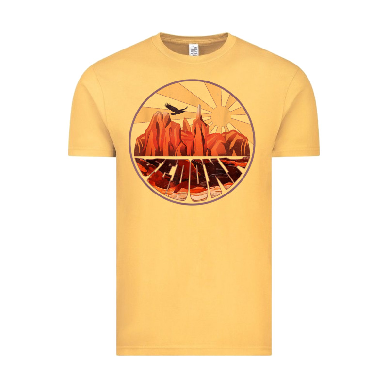 Retro Vintage Sedona Arizona Hiking Sunset Dawn Gift Vintage Tee by minhPixels | Teevron