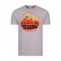 Vintage Zinc Retro Vintage Sedona Arizona Hiking Sunset Dawn Gift Vintage Tee - minhPixels
