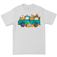 Dove Grey fall gnomes truck Premium Tee - MaliasSmallBusiness