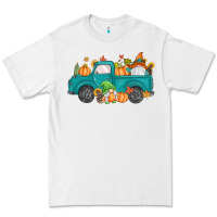 White fall gnomes truck Premium Tee - MaliasSmallBusiness