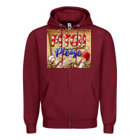 Burgundy pitch please tumbler Zipper Hoodie - BundleAndBundleShop