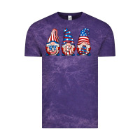 Cloud Purple usa fourth of july gnomes Vintage Tee - RanaPortraitStore