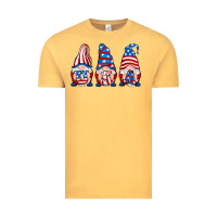 Vintage Mustard usa fourth of july gnomes Vintage Tee - RanaPortraitStore