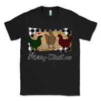Black Merry Christmas Chickens Classic Tee - Bettercallsaul