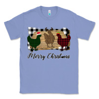 Colony Blue Merry Christmas Chickens Classic Tee - Bettercallsaul