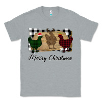 Heather Grey Merry Christmas Chickens Classic Tee - Bettercallsaul