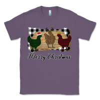 Lavender Merry Christmas Chickens Classic Tee - Bettercallsaul