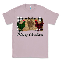 Lilac Merry Christmas Chickens Classic Tee - Bettercallsaul