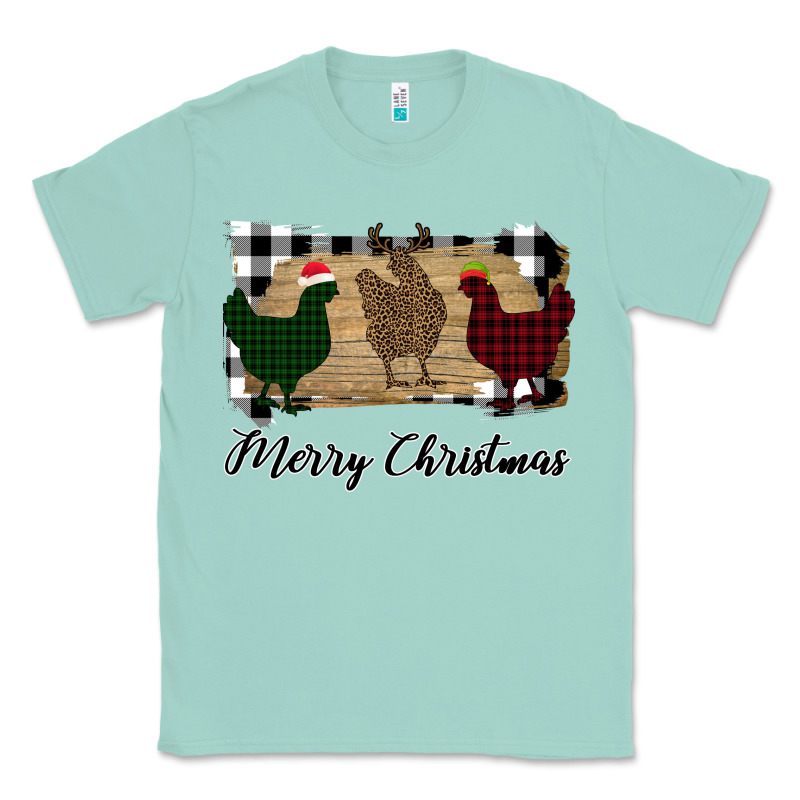 Merry Christmas Chickens Classic Tee by Bettercallsaul | Teevron