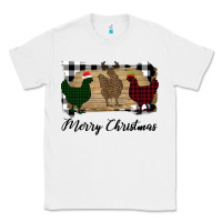 White Merry Christmas Chickens Classic Tee - Bettercallsaul