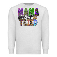 Oatmeal Heather mama tried Premium Sweatshirt - SublimationCraftShop