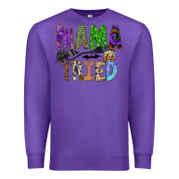 Purple mama tried Premium Sweatshirt - SublimationCraftShop