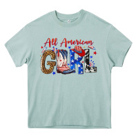 Arona all american girl Heavy Core Tee - NancyCooperArtShop