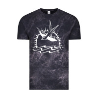 Cloud Black Captain Jack Sparrow Tattoo WHITE Vintage Tee - minhPixels