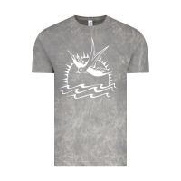 Cloud Rock Captain Jack Sparrow Tattoo WHITE Vintage Tee - minhPixels