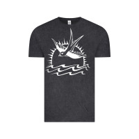Vintage Black Captain Jack Sparrow Tattoo WHITE Vintage Tee - minhPixels