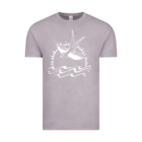Vintage Zinc Captain Jack Sparrow Tattoo WHITE Vintage Tee - minhPixels