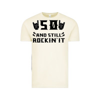 50 Birthday Rock Vintage Tee | Teevron