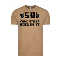 Vintage Coffee 50 Birthday Rock Vintage Tee - Bettercallsaul
