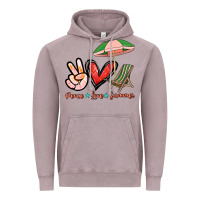 Vintage Zinc Peace love summer Vintage Hoodie - NancyCooperArtShop