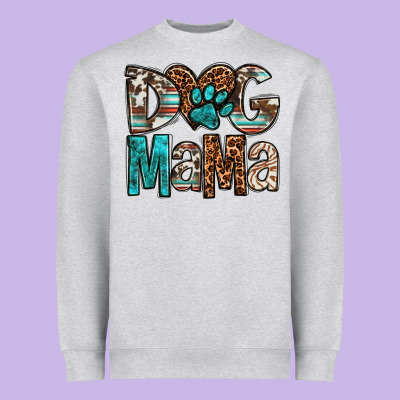 Dog Mama Heavyweight Sweatshirt Designed By Oliviacreatesart