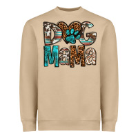 Mushroom dog mama Heavyweight Sweatshirt - OliviaCreatesArt