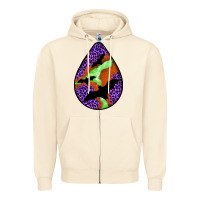 Sandshell halloween bat  teardrop Zipper Hoodie - BundleAndBundleShop