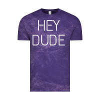 Cloud Purple Hey Dude Tee Womens Mens Gift Vintage Tee - minhPixels
