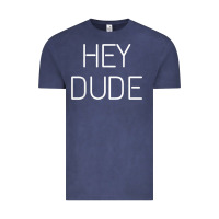 Vintage Denim Hey Dude Tee Womens Mens Gift Vintage Tee - minhPixels