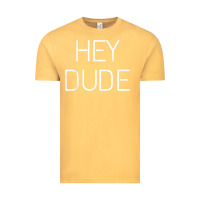 Vintage Mustard Hey Dude Tee Womens Mens Gift Vintage Tee - minhPixels