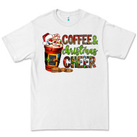White Coffee and Christmas cheer Premium Tee - NancyCooperArtShop