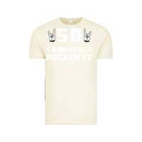 Vintage Arctic 50 birthday rock whitw Vintage Tee - Bettercallsaul