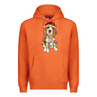 Carrot christmas beagle Premium Hoodie - RanaPortraitStore