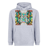 Heather Grey easter mom Heavyweight Hoodie - CowhideDigitalArt